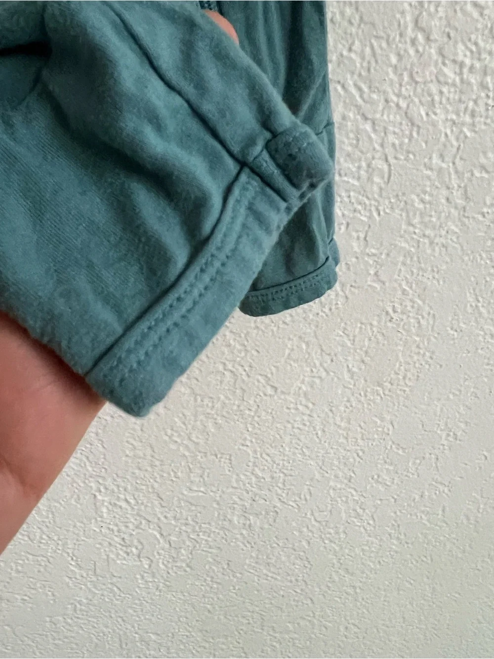 Kyte Baby Long Sleeve Zipper One-Piece Romper in Teal Size 12 - 18 Months
